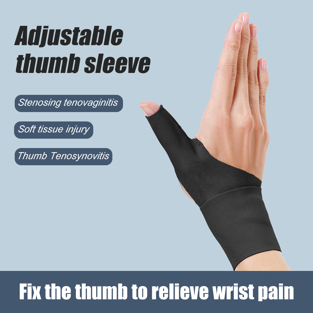 Best of 1 PCS Thumb Wrist Brace Compression Sleeve For Arthritis Pain Relief Protector Support, Soft Elastic Fabric Thumb Spica Splints Reviews & Tips - Image 2