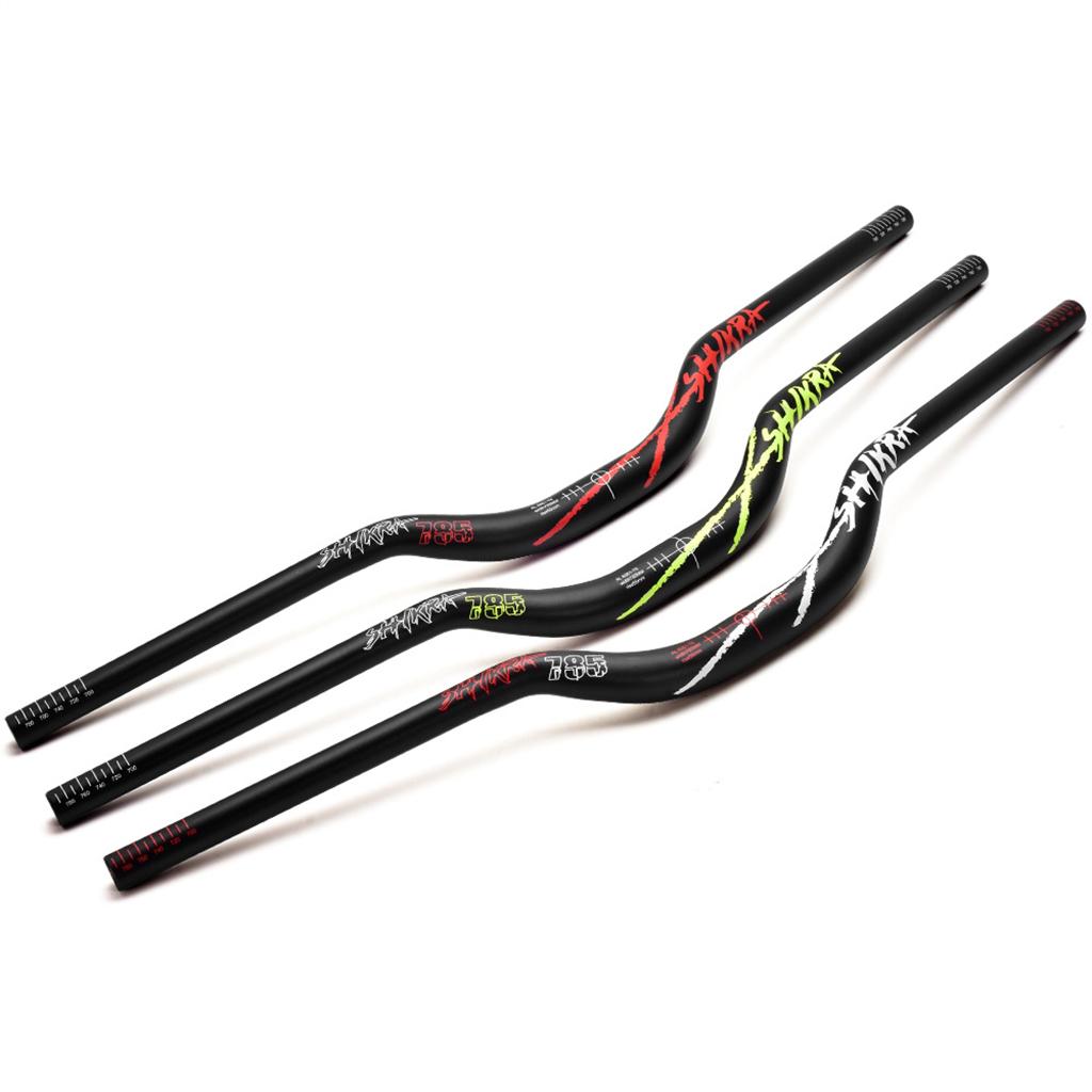 Lightweight Mountain Bike Handlebar MTB Down Hill DH Bicycle Extra Long Riser Bar 31.8mm 780mm High Rise Handle Bars