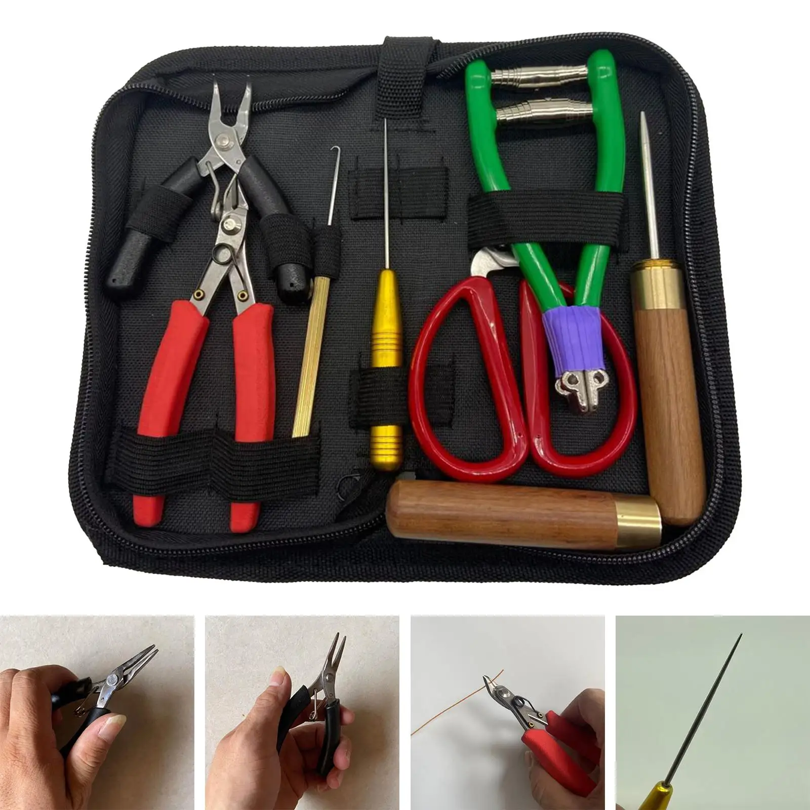 Starting Stringing Clamp Tool Racket String Puller Hook Portable Stringing Machine Supplies Outdoor Sports Accessories
