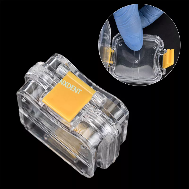 Best of Small Dental Crown Box With Transparent Flexible Film Crown-keeping Box Plastic Teeth Tool Material Inside Denture Storage Reviews & Tips