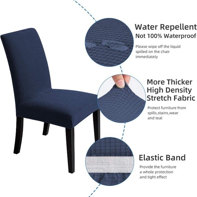 Chair Slipcovers Protecting Fabric Dining Chairs Jacquard Chair
