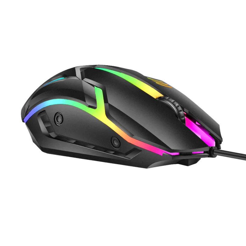 M3 Colorful Luminous Mouse Electric Office Game Mouse USB Wired Suitable for Xiaomi Huawei Notebook Lenovo Computer wifi mouse for pc