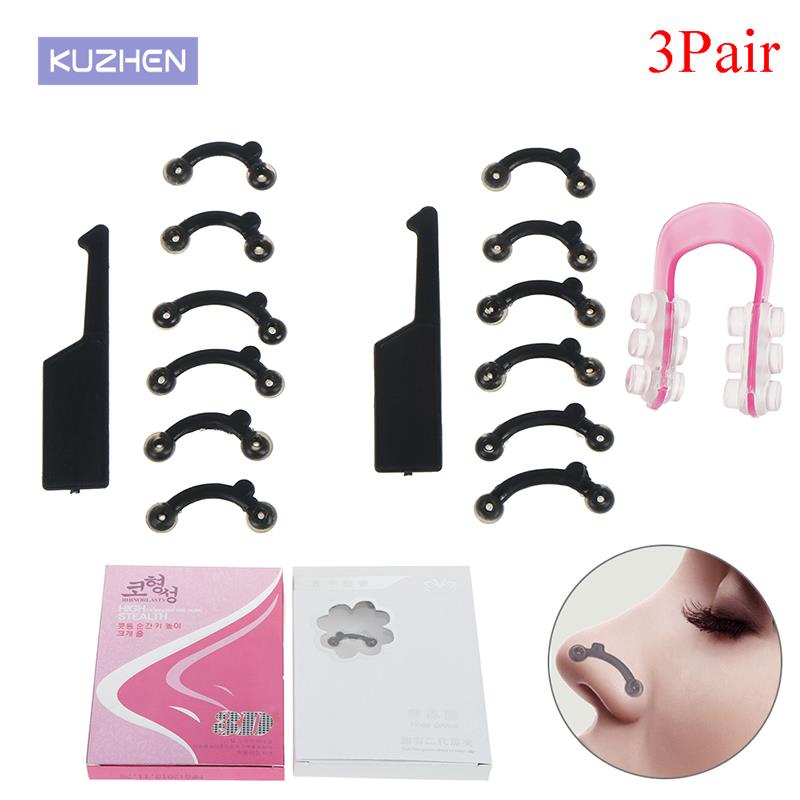 Best of 6Pcs / Set Beauty Nose Clip Corrector Massage Tool Nose Up Lifting Shaping Clip Clipper Shaper Bridge Straightening No Pain 3 Size Reviews & Tips