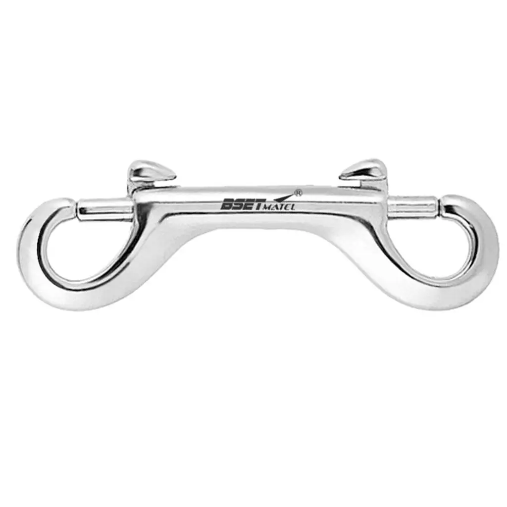 Anti-rust 3.94inch 100mm Clamps Dual Ended Bolt Snap Hook Marine Accessories