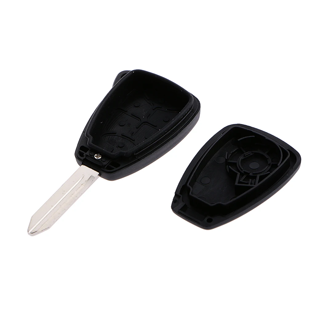 Replacement Uncut Blank Remote Key Shell Case for 3 Buttons