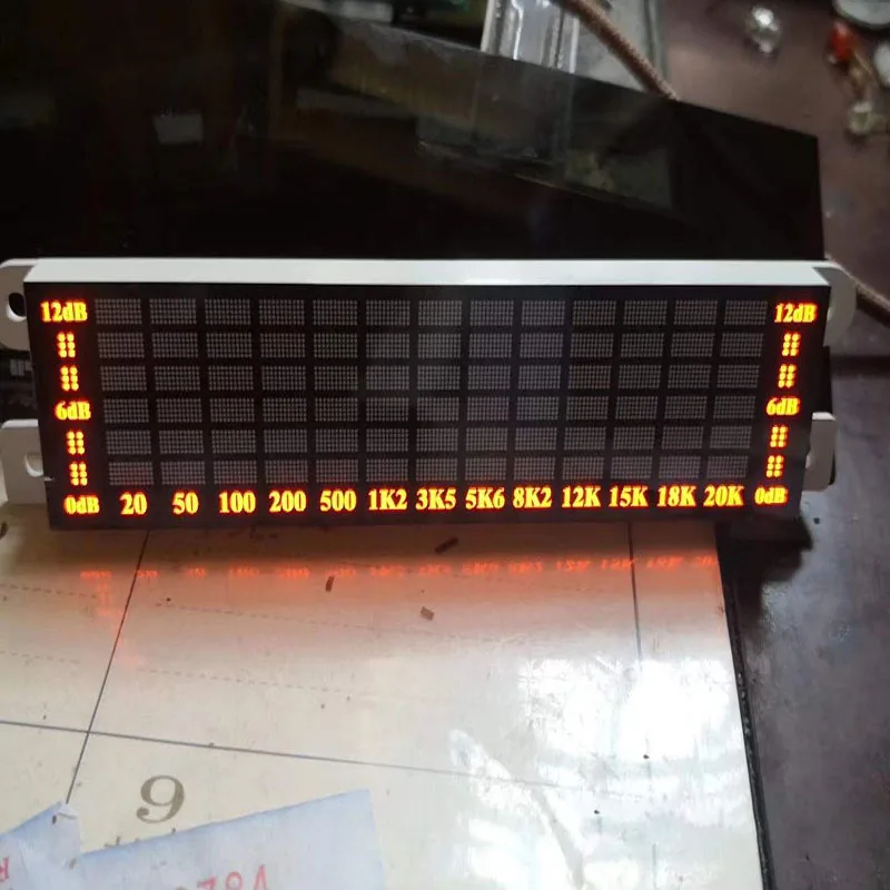 Sound-Controlled Music Spectrum Display, LED Pickup luz
