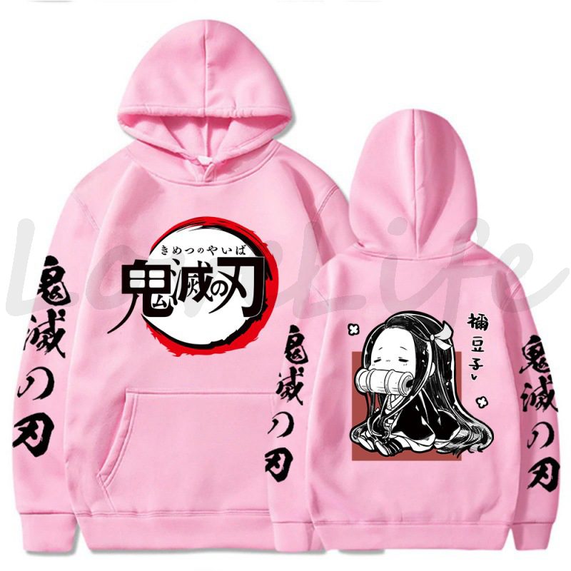Waliicorners Anime Kimetsu No Yaiba Hoodies Men Sweatshirt Demon Slayer Kamado Nezuko Graphic Hoodie Casual Pullover Streetwear 15 S2bef2dbb6872473191c196d077d445a4Z
