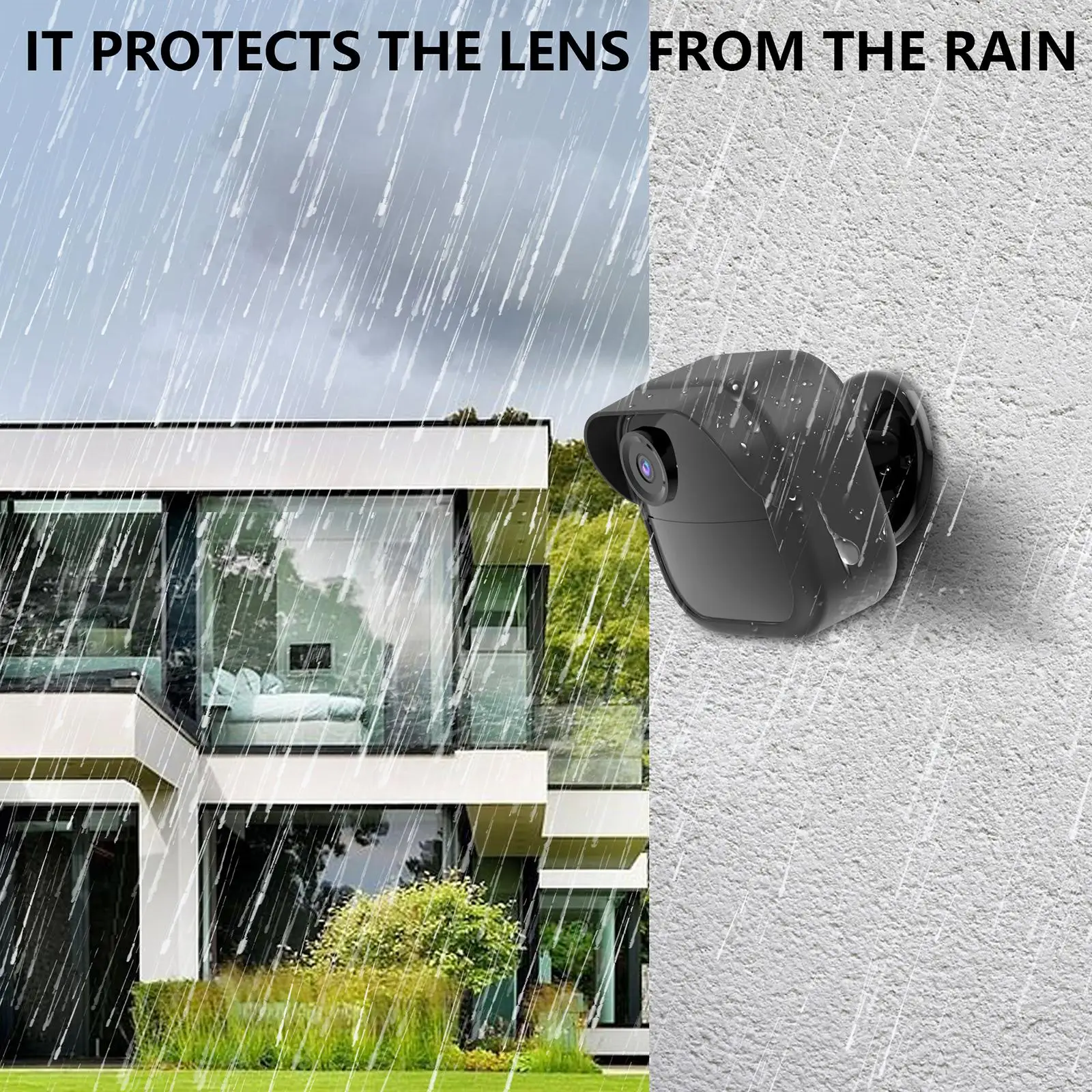Outdoor Security Camera Cover, Anti Scratch, Dustproof, Rainproof Protective Cover Silicone Skin for Blink Outdoor 4