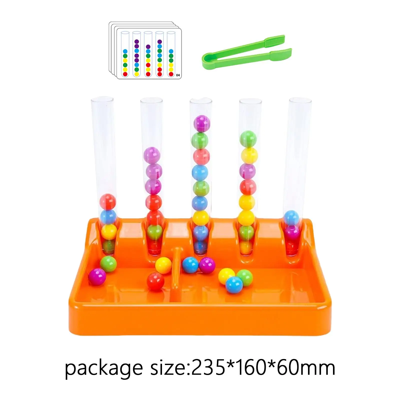 Early Education Color Matching Toy Practical Birthday Gift Multipurpose Funny Beads Games for Activities Girls Boys Toddlers