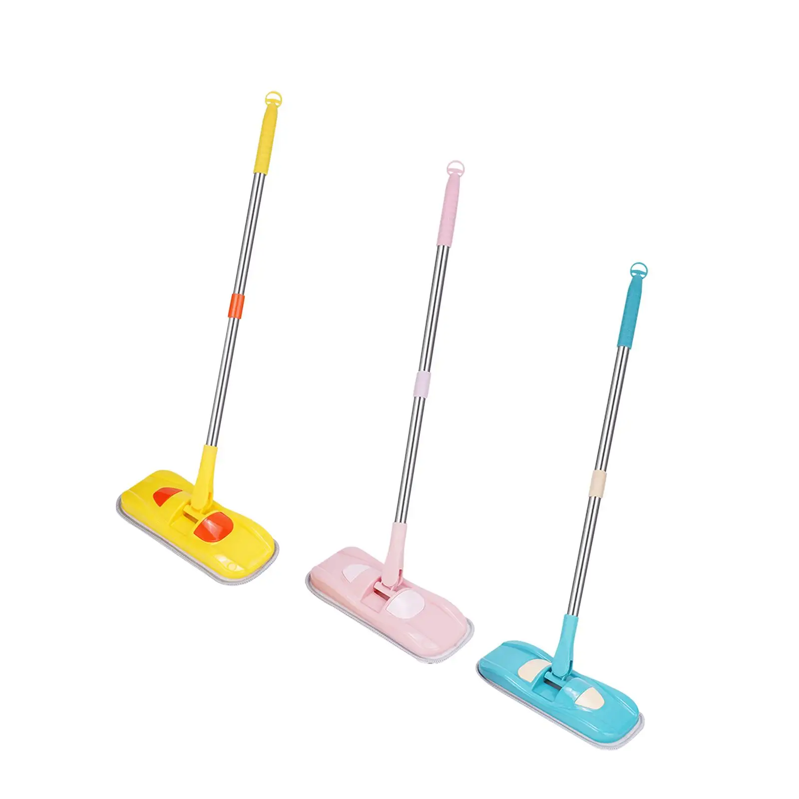 Little Housekeeping Helper Tool Playhouse Toy Early Learning Educational Durable Material Mini Kids Mop for Preschool Boys Girls