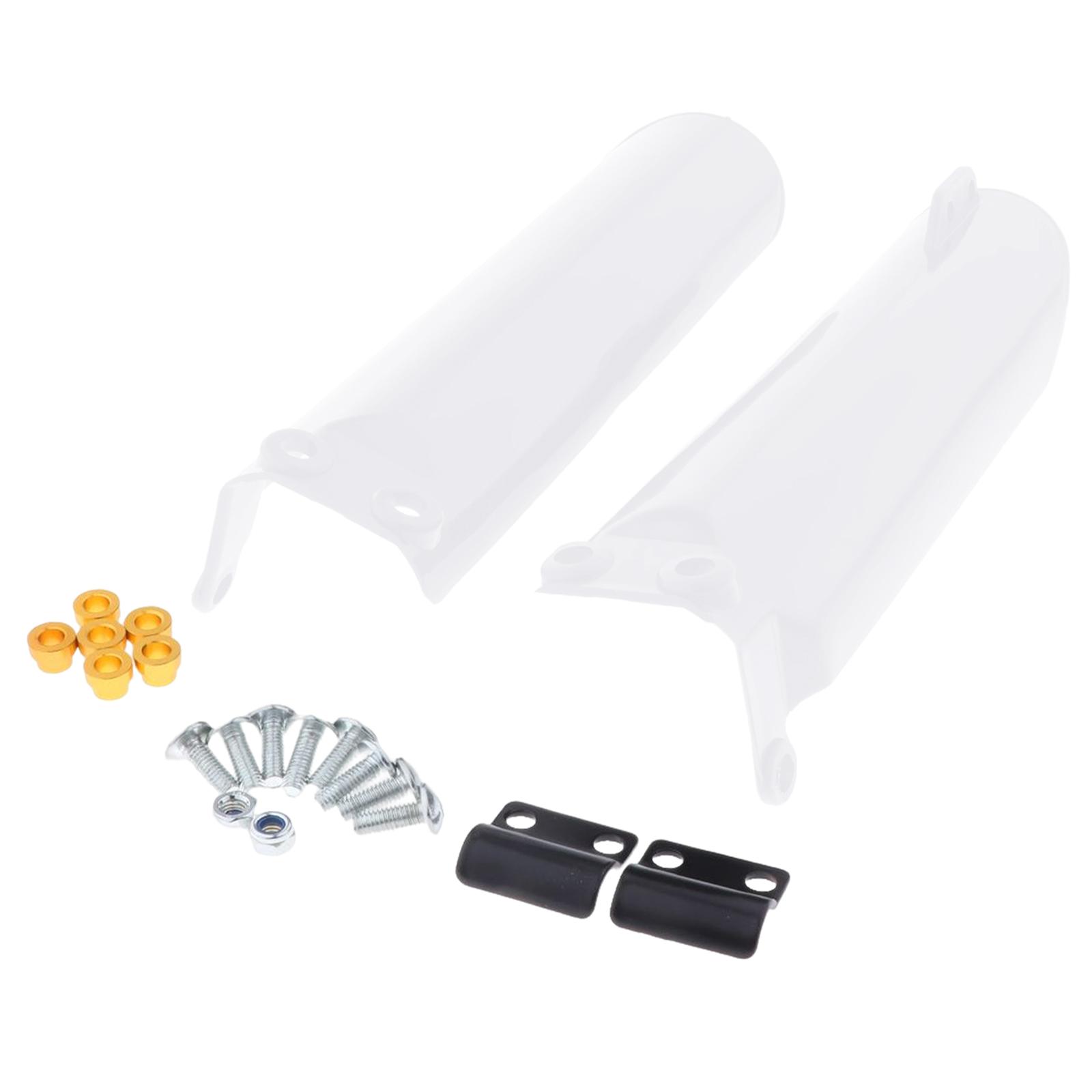 Front Mud Fender Protection Guard Repair Spare Parts Shock Absorbing Mud Flaps Set for Honda Klx Bbr Scooter Dirt Bike ATV