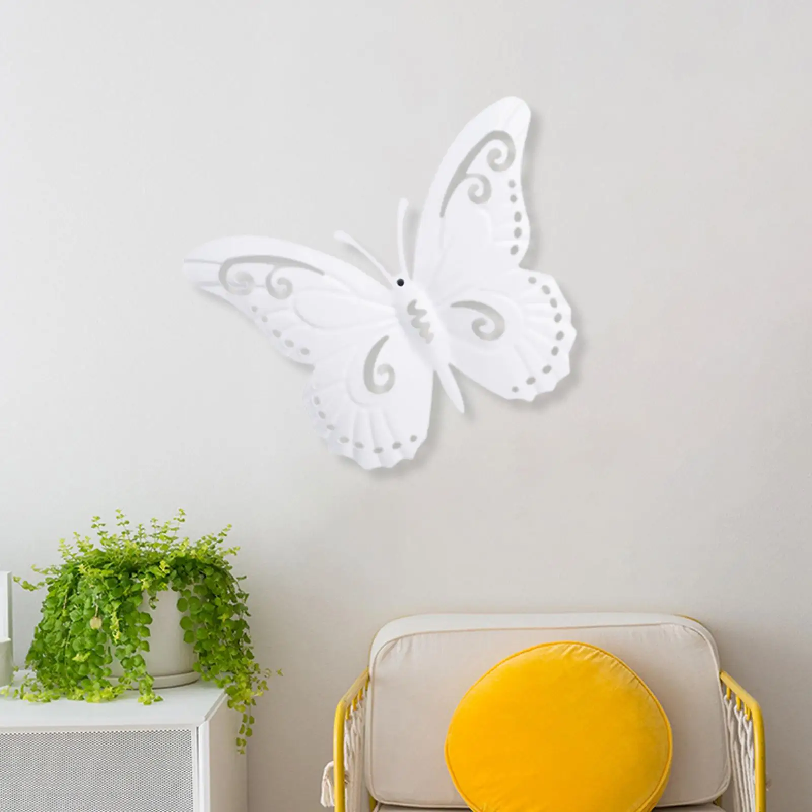 Butterfly Wall Decor Hanging Butterflies Statue for Farmhouse Kitchen Yard