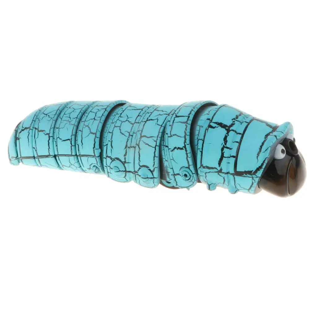 Realistic Infrared Remote Control Caterpillar Scary Joke Tricks for Kids