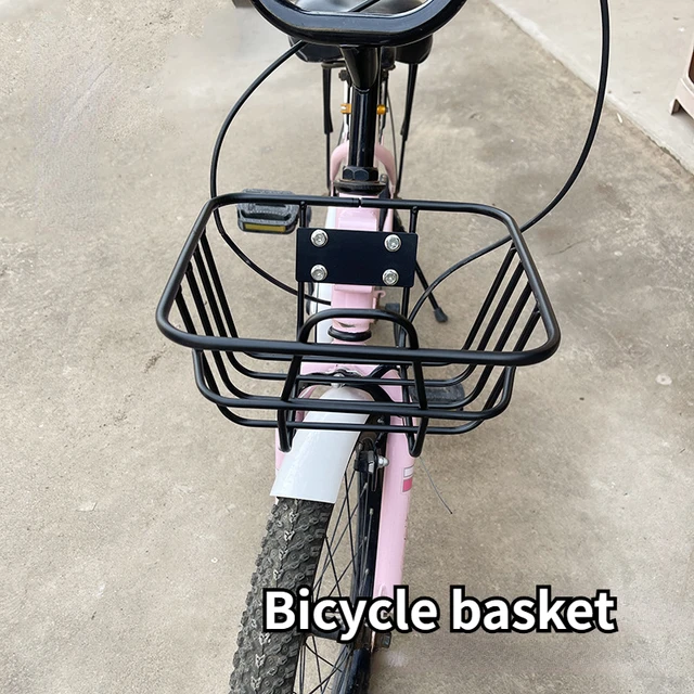 Bicicleta eléctrica de la cesta delantera  Basket Huffy Cruiser Bike -  Bicycle Bags & Panniers - Aliexpress
