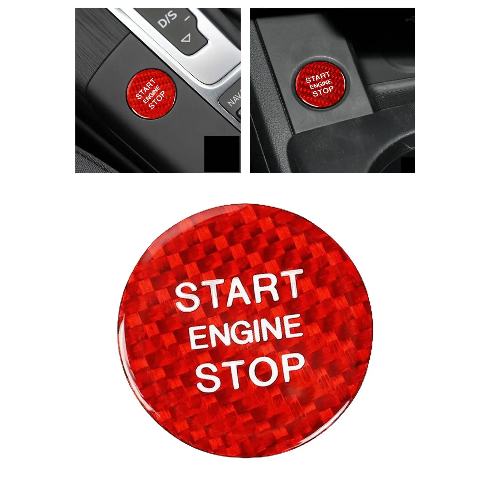 Engine Start Stop Button  for Audi A3 A4 A5 A6 Q5 Q7 Accessories