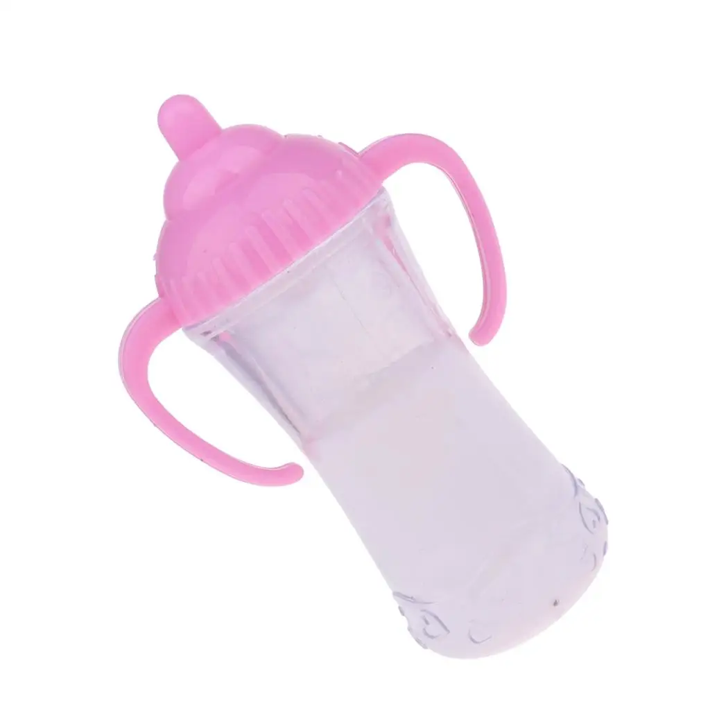 Baby Doll Disappearing Magic Bottles for Doll Toy Milk Bottle for Nursing Bottle Kids Pretend Play Toys