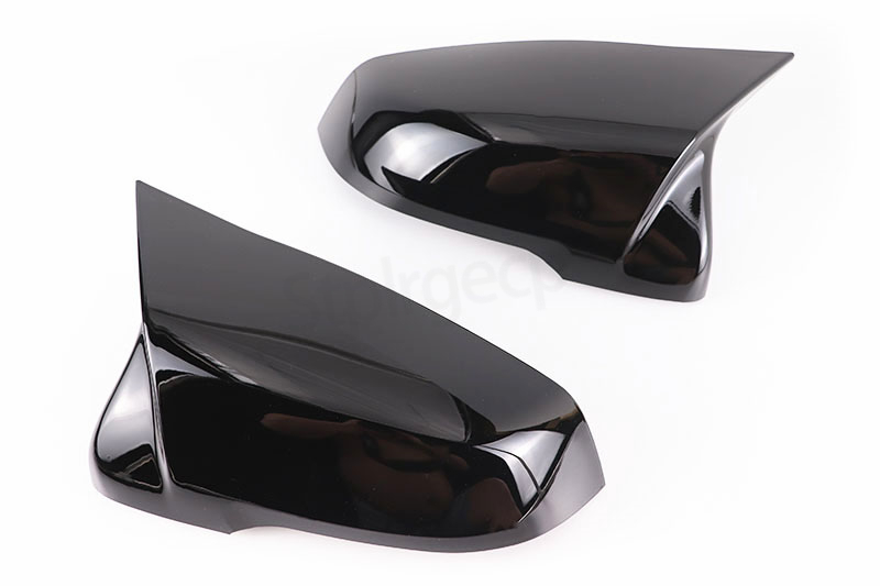 Carbon Fiber Style Black Rearview Side Mirror cover Caps for BMW X1 F48 X2 F39 F40 F53 F44 Z4 G39 Toyota Supra Side Mirror shell