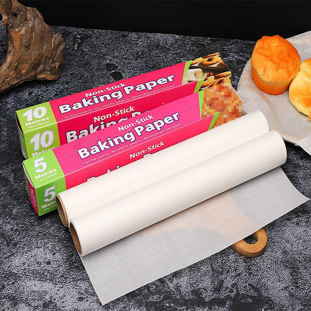 Non Stick Food Wrapping Butter Paper for Kitchen, Cookies, Cake's, Backed  Item, Fries (20m/70 ft)