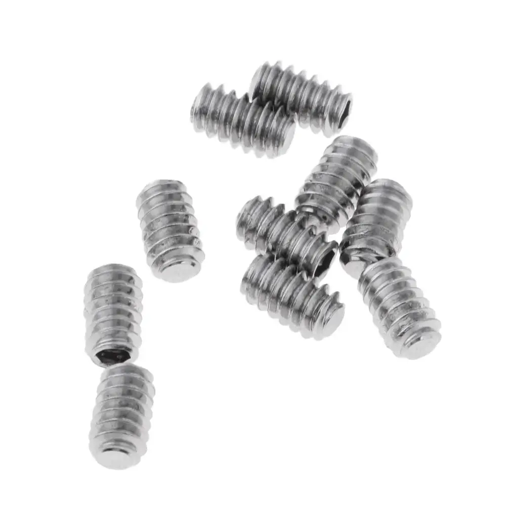 10Pcs Stainless Surfboard Grub Screws Surfing Accessory for Surfboard 