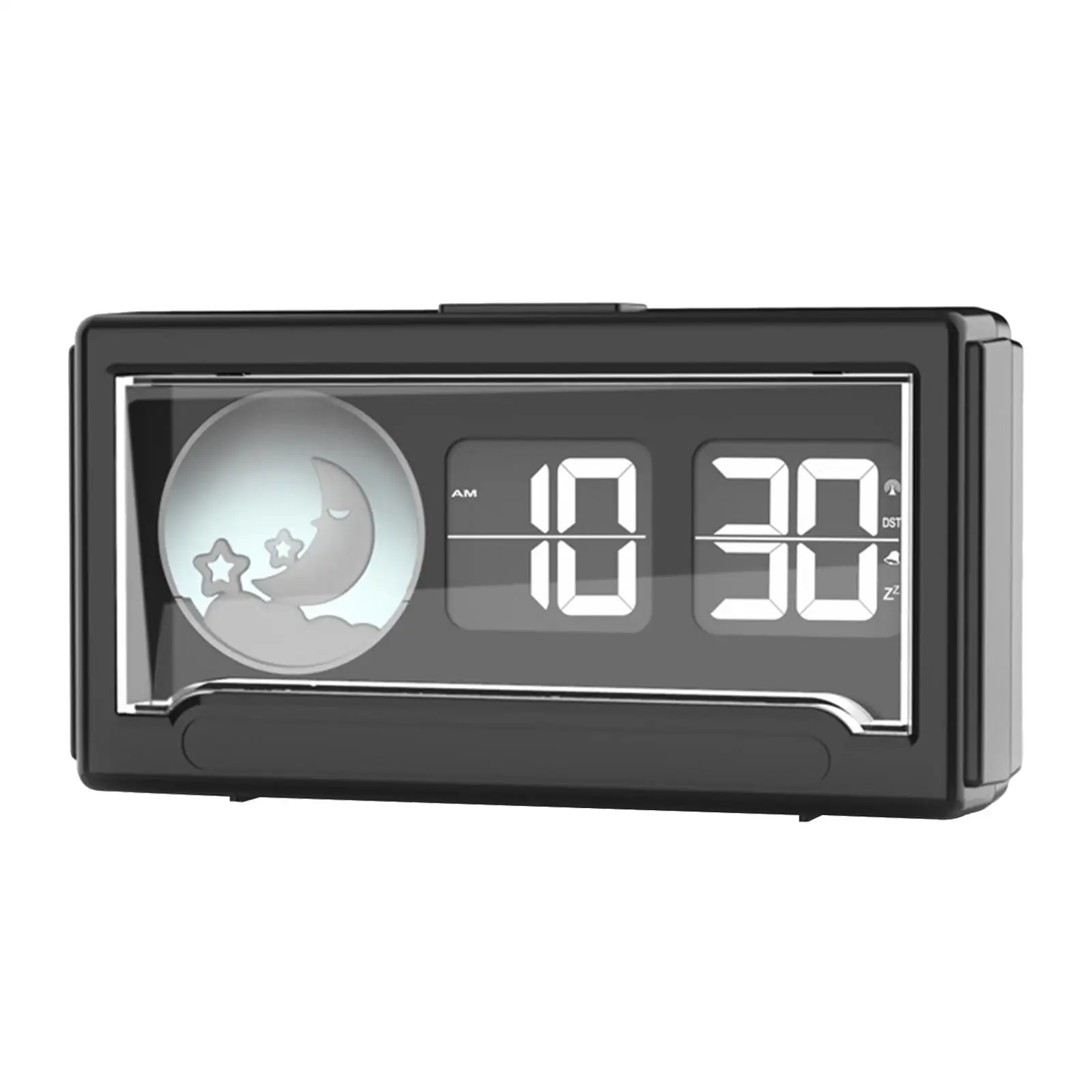 Auto Flip Clock Luminous Clock Digital Number Alarm Clock Flip Page Turning