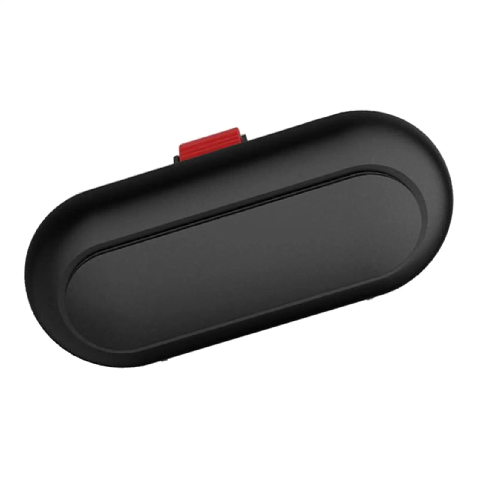 Universal Car Glasses Case Electroplating Clip Built in Plush Protection