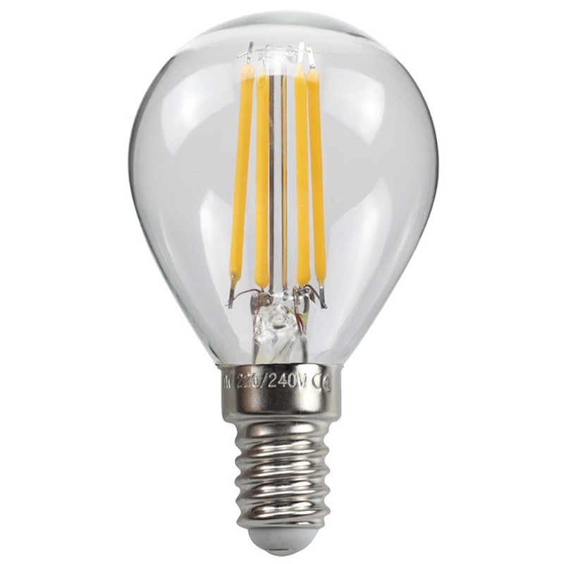 Description Picture 5 of item1PC Edison Bulb LED Lamp E2 7E14 Screw Lighting C35 Pull Tail Retro Filament Lamp Transparent Gold