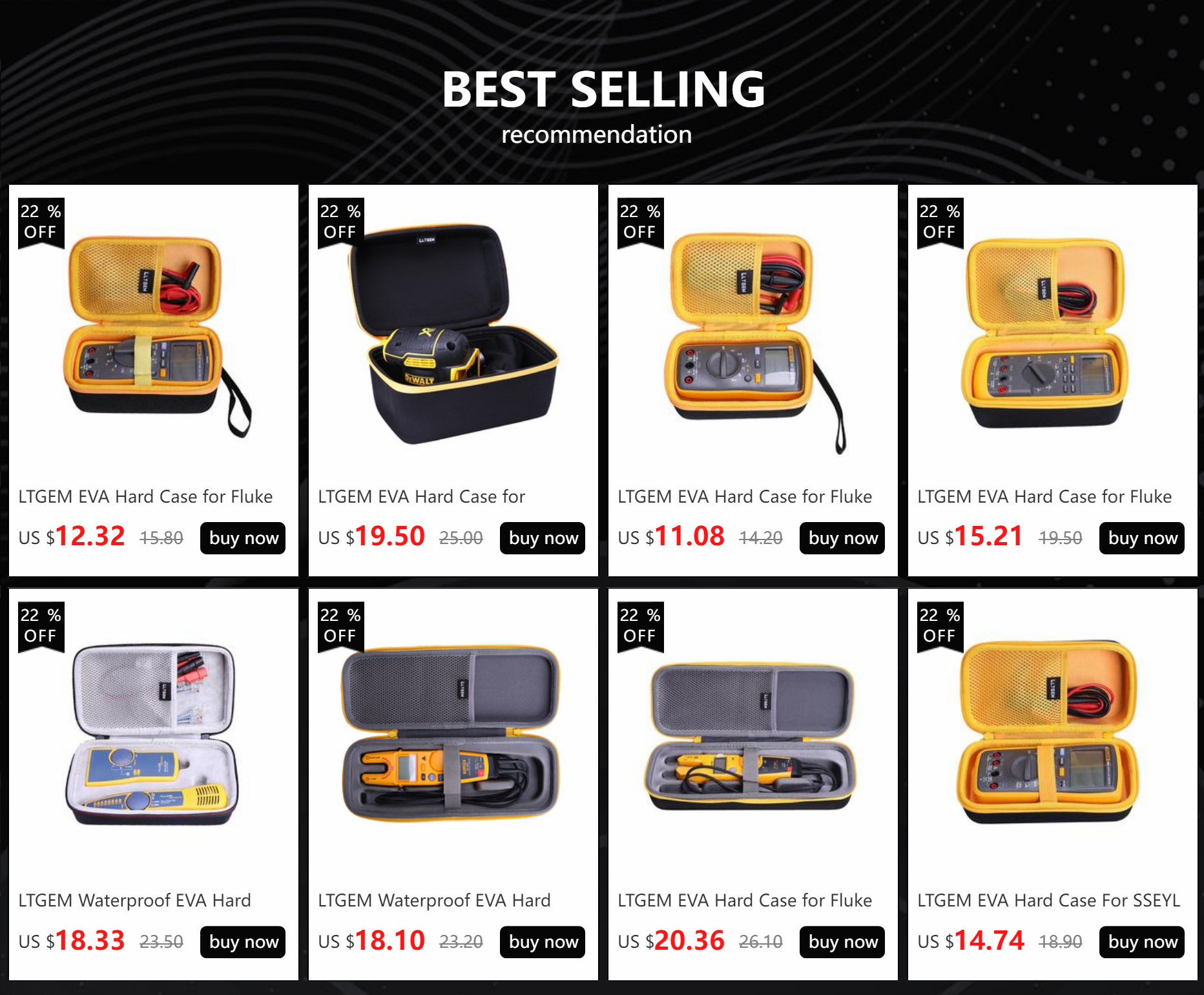 Volt Clamp Meter, Voltage Tester, Vermelho, MSR-C600