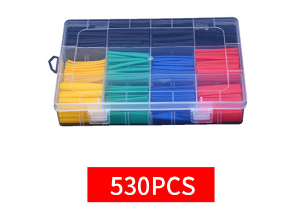 Description Picture 5 of item127-800pcs Heat Shrink Tube Thermoresistant Heat-shrink Tubing Wrapping Kit Electrical Connection Wire Cable Insulation Sleeving