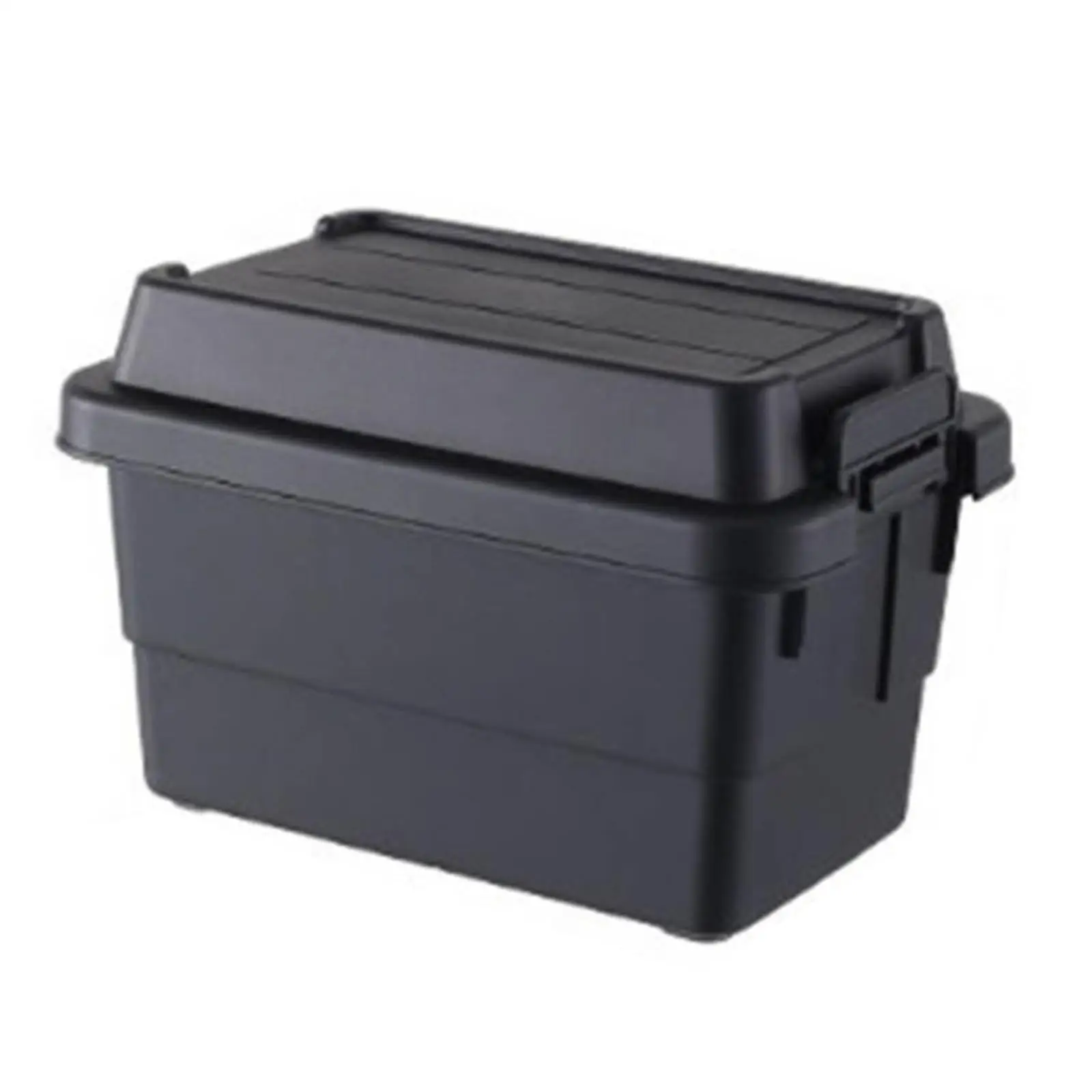 Camping Storage Box Multifunctional Portable Storage Trunk Lockable for Barbecue