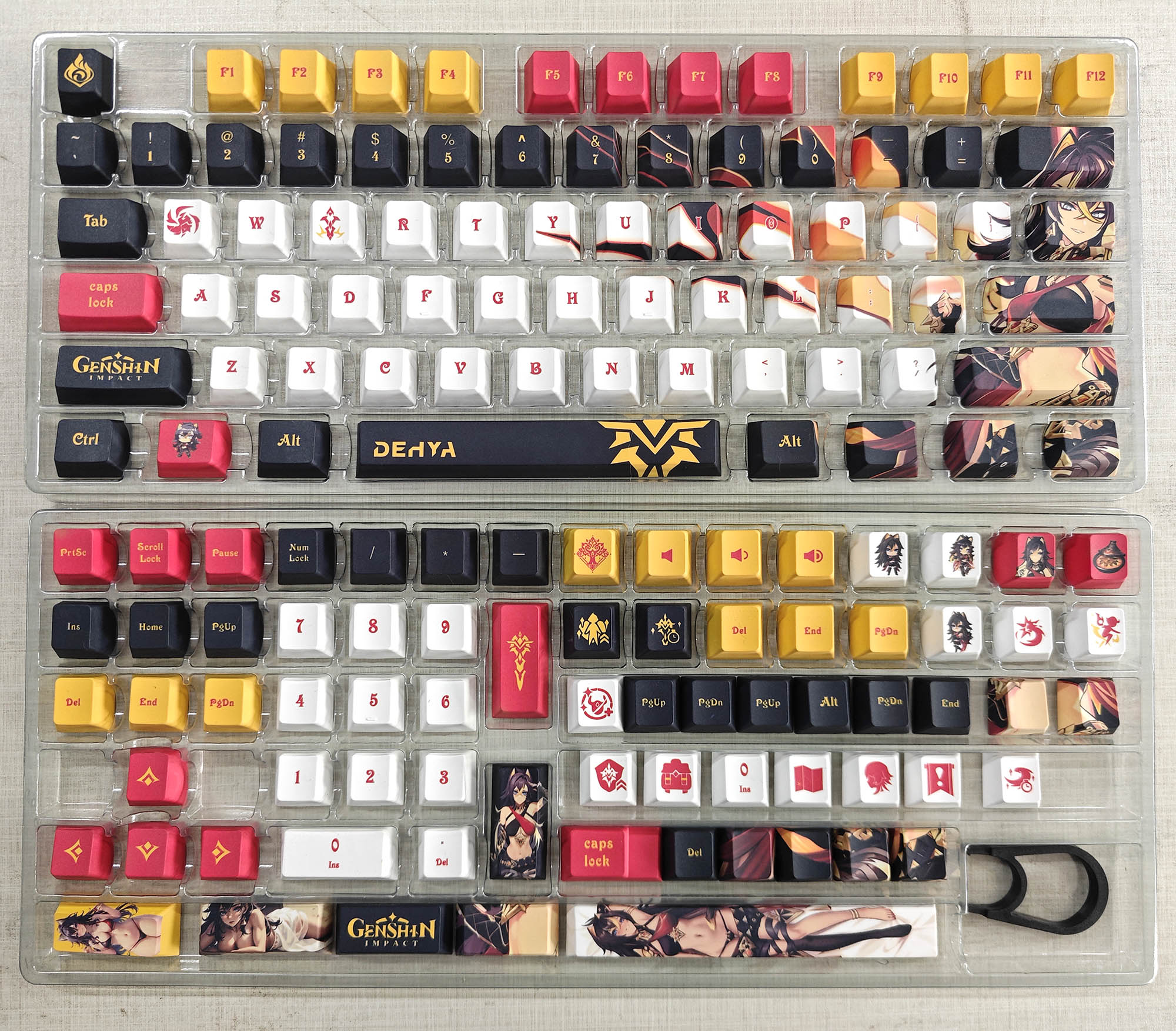 Колпачок для клавиш Genshin Impact Dehya, колпачок для клавиш PBT DYE  Sublimation Cherry MX Cross Axis, колпачок для клавиатуры для механической  игры, подарок | AliExpress