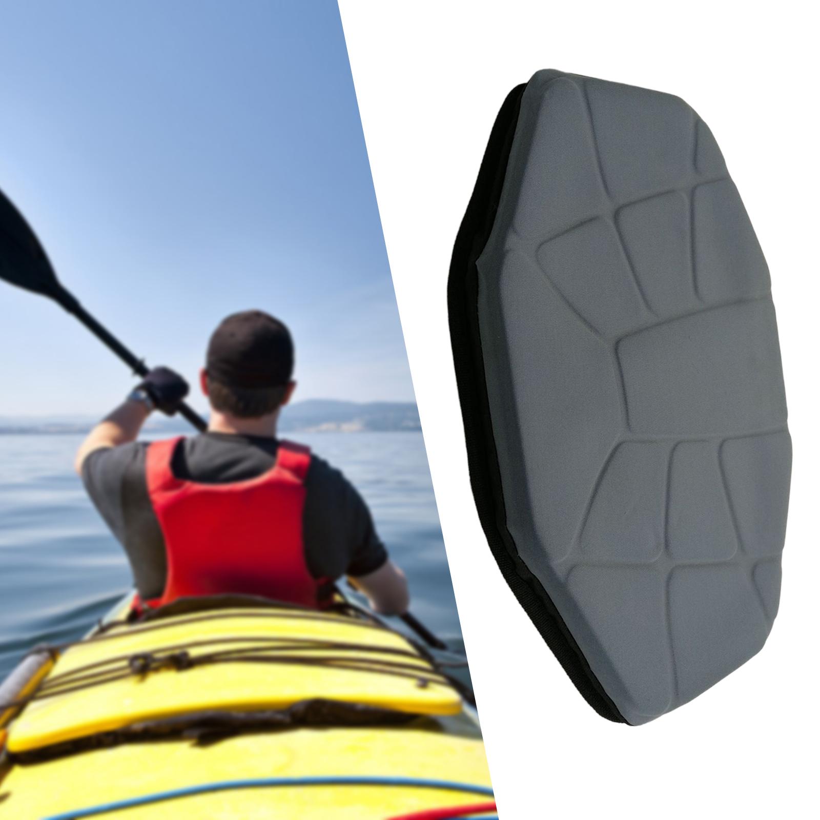 Kayak Seat Cushion Detachable Comfortable Anti Slip Stadium Seat Soft Boat Cushion for Camping Kayak Canoe Fishing Boat Outdoor