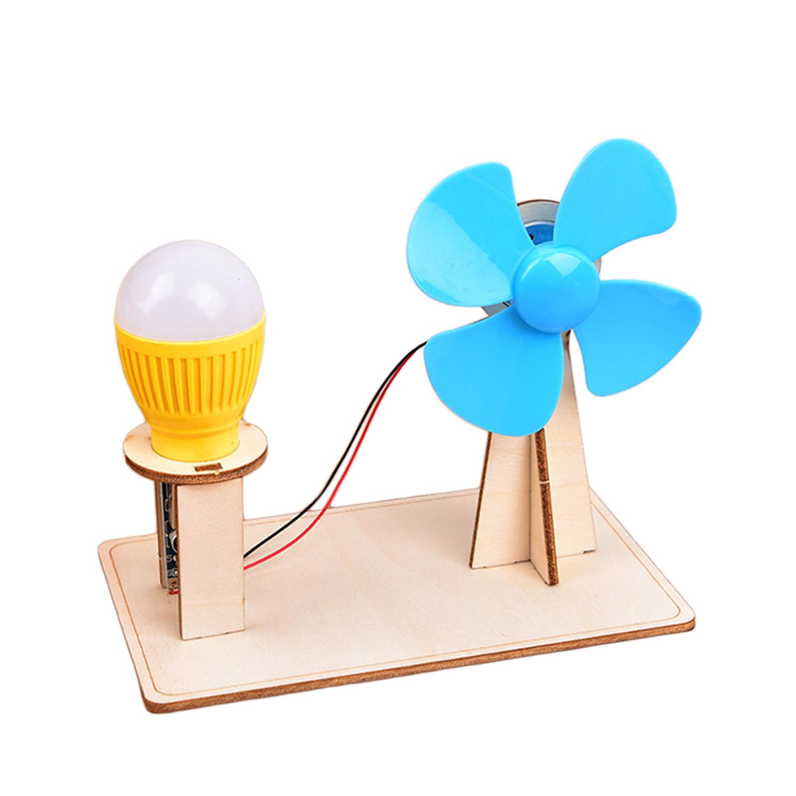 Science Experiments DIY Kits Wind Generator Wooden Building Kits for Teens Children Gifts Age 8 9 10 11 12 Years Old Girls Boys