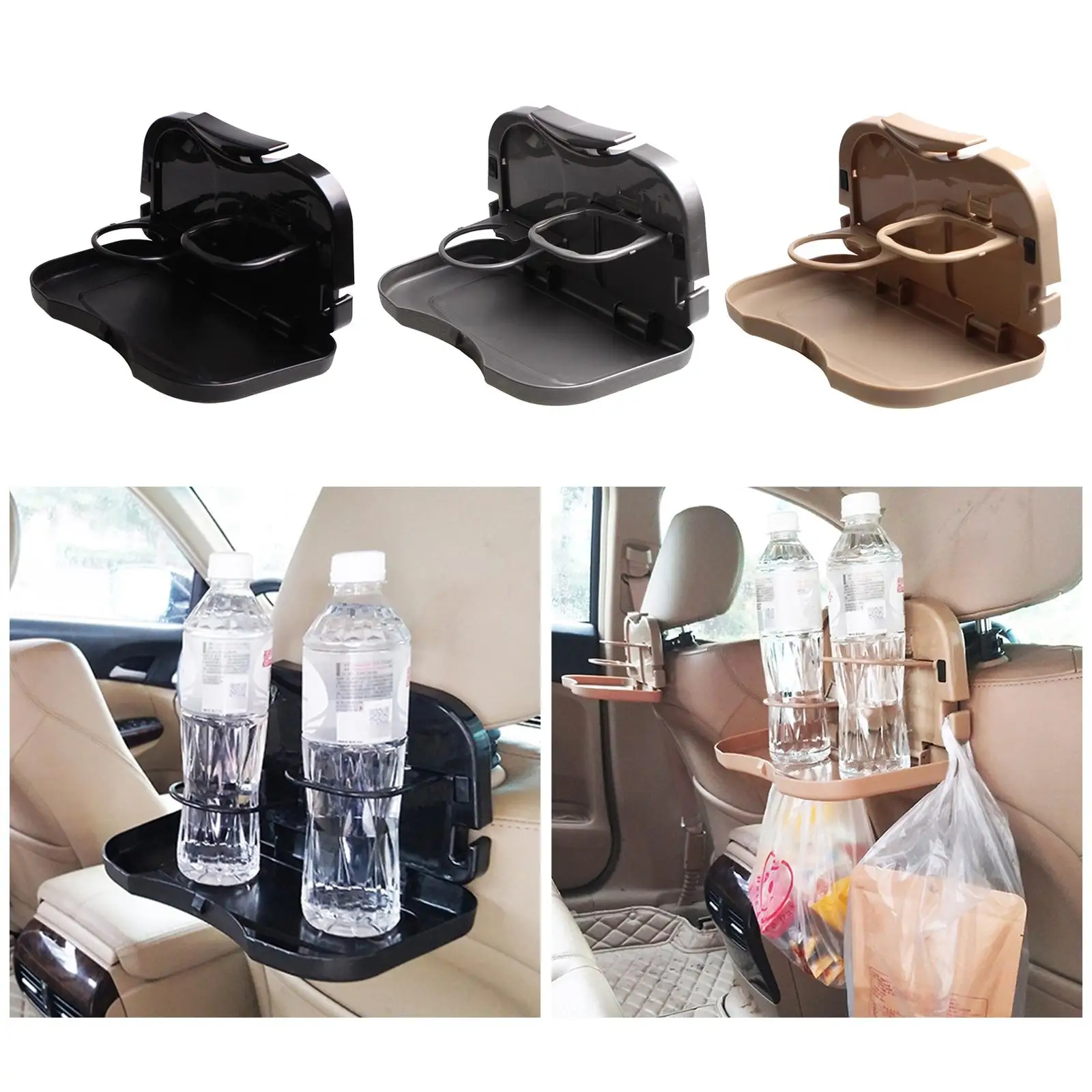 Folding Cup Bottle Holder Stand Dining Table Organizer