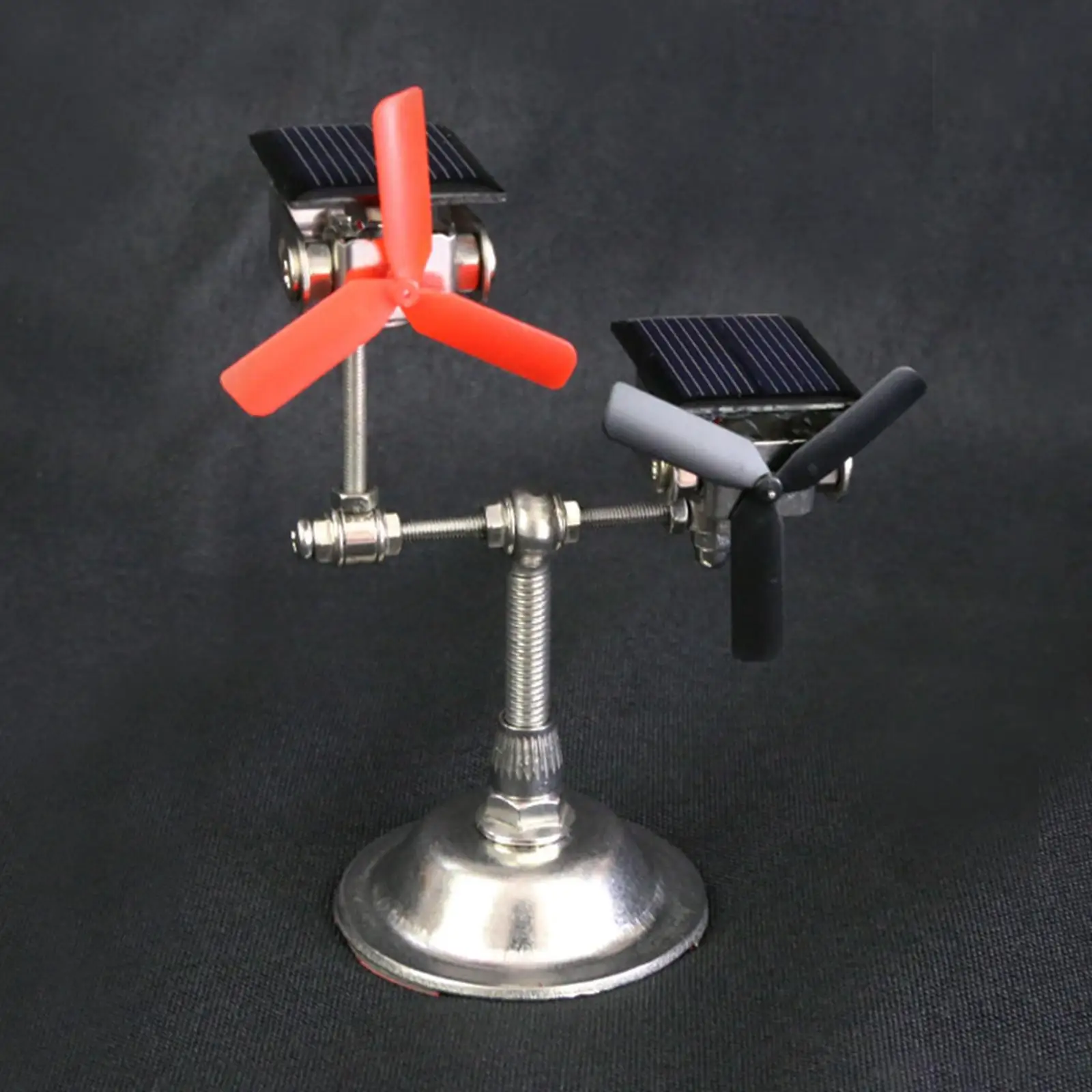 Windmill Education with Propeller Creative Toy Dynamic Interior Physics Solar Power Wind Turbine Science for Desktop Office Home