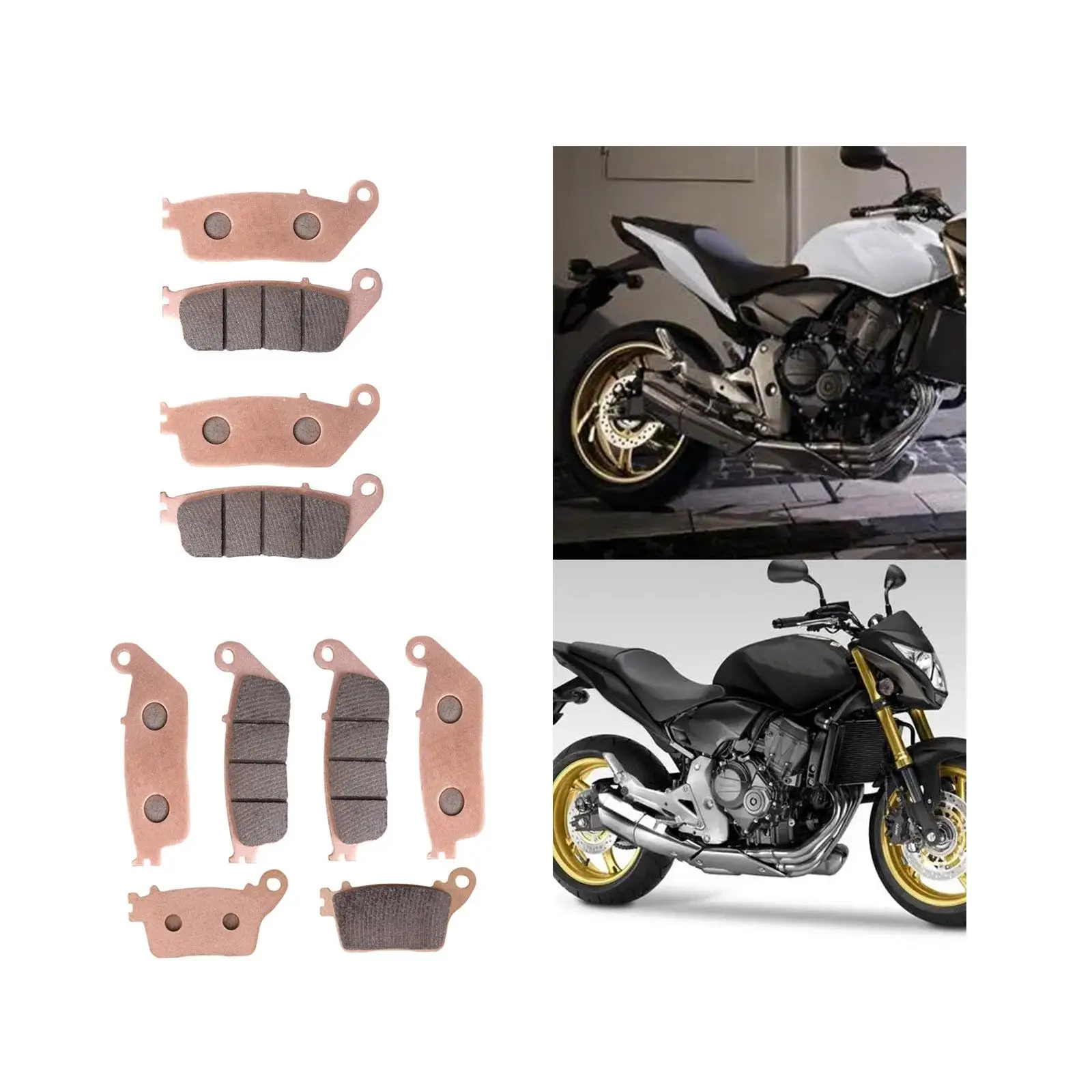2 Pieces Brake Pads Accessories Brake Pads replacement of Honda CBR600 FB FC Hornet Easy to Install Quality