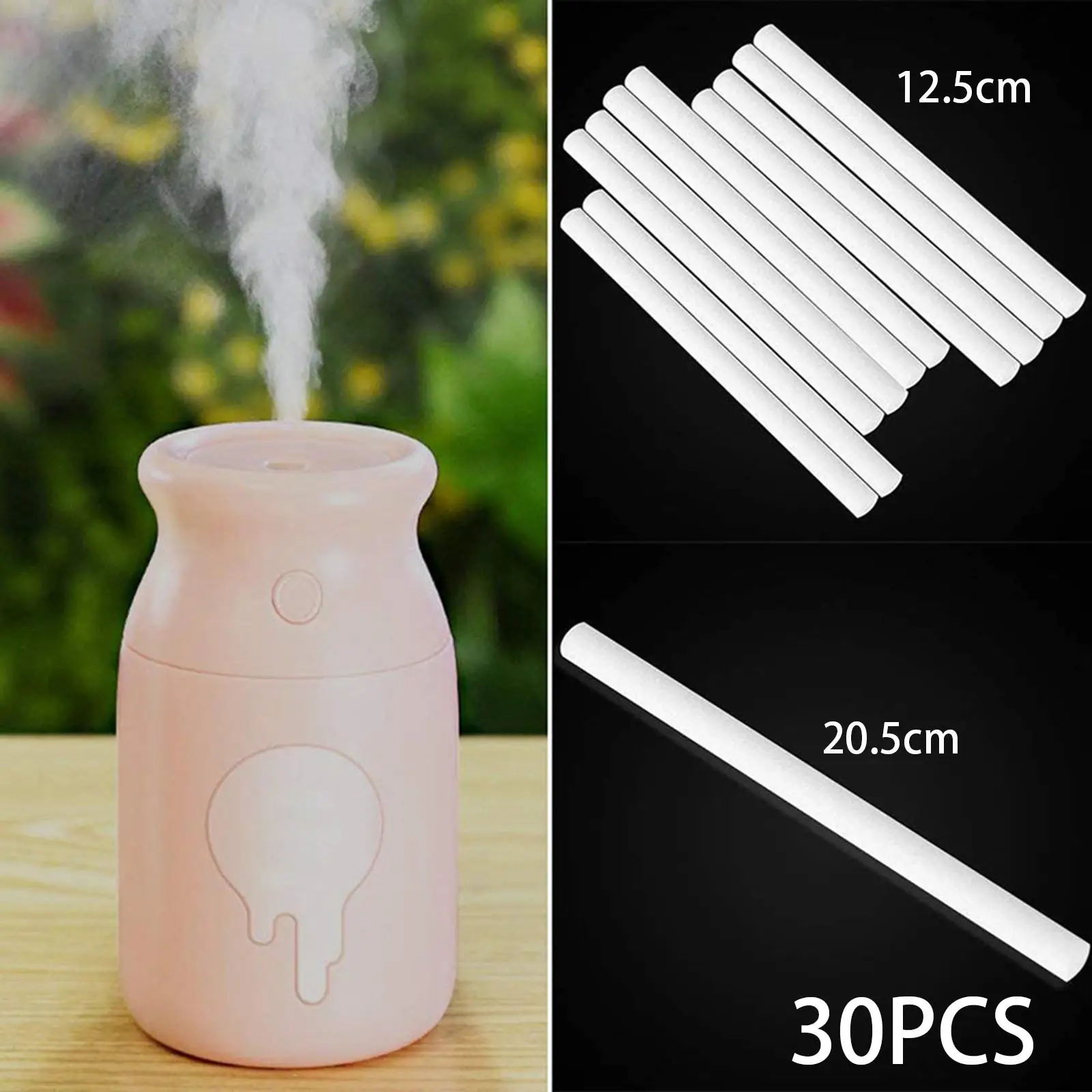 Sponge Filter Sticks Car Humidifier Replacement Parts Absorbent Sponge Sticks for Ultrasonic Aroma Diffuser Car Office Home