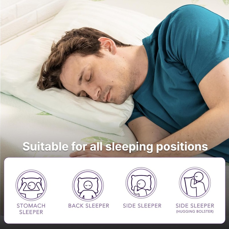 Description Picture 5 of itemNapQueen Anula, Twin 12'' Green Tea Memory Foam Mattress, Bed in a Box