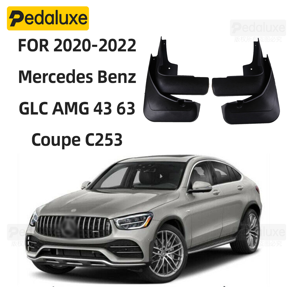 OEM брызговики от грязи для Mercedes Benz GLC AMG 43 63 Coupe C253  2020-2022 | AliExpress