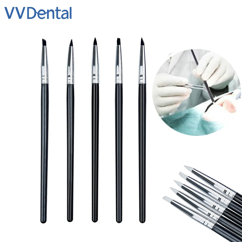 Best of VVDental 5pcs Dental Resin Brush Pens Dental Shaping Silicone Tooth Tool For Adhesive Composite Cement Porcelain Teeth Whitening Reviews & Tips