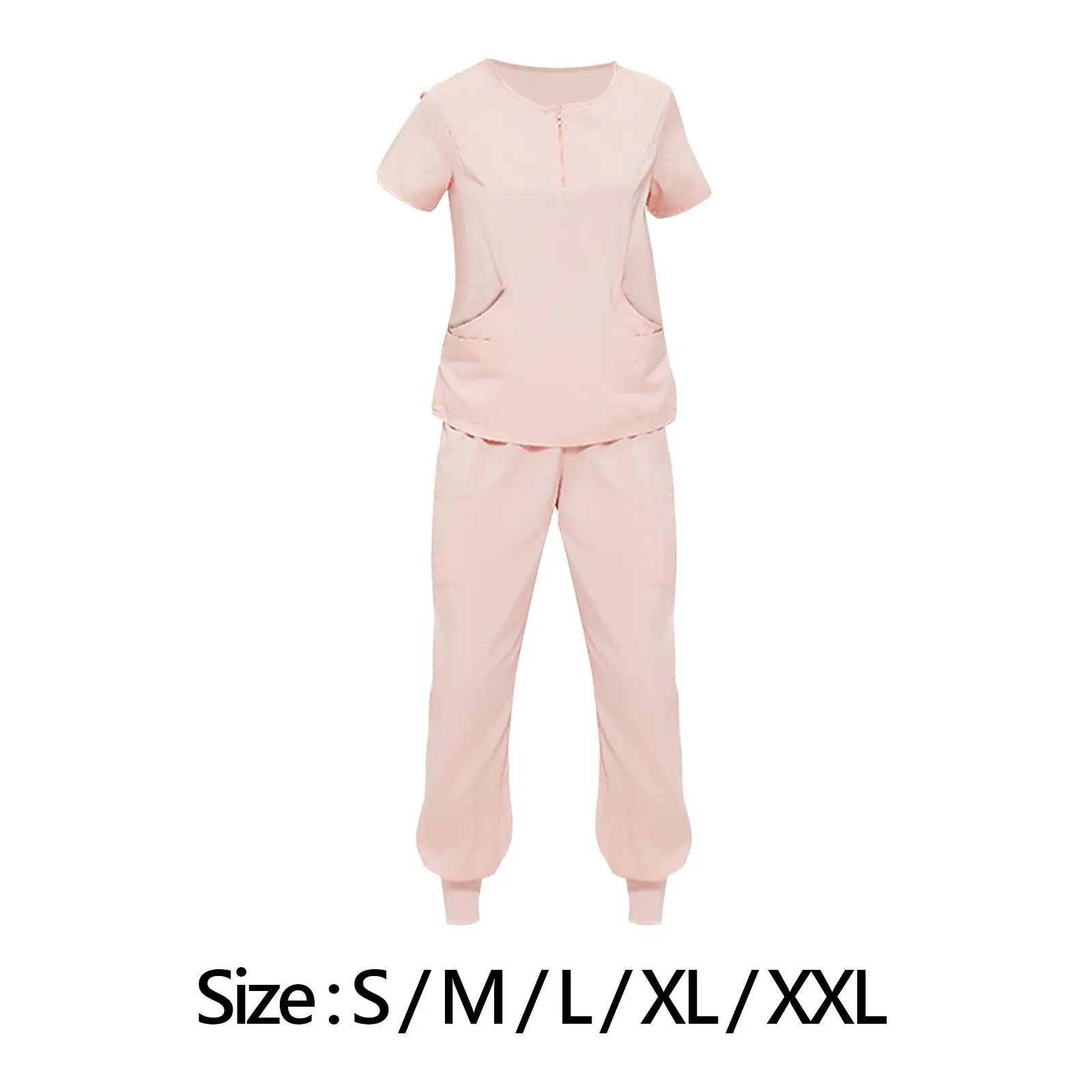 Nursing Uniforms Scrub Set Nurse Top and Pants Clothes Work suits for Beauty Center Pet Shop Veterinary Skin Manage Healthcare