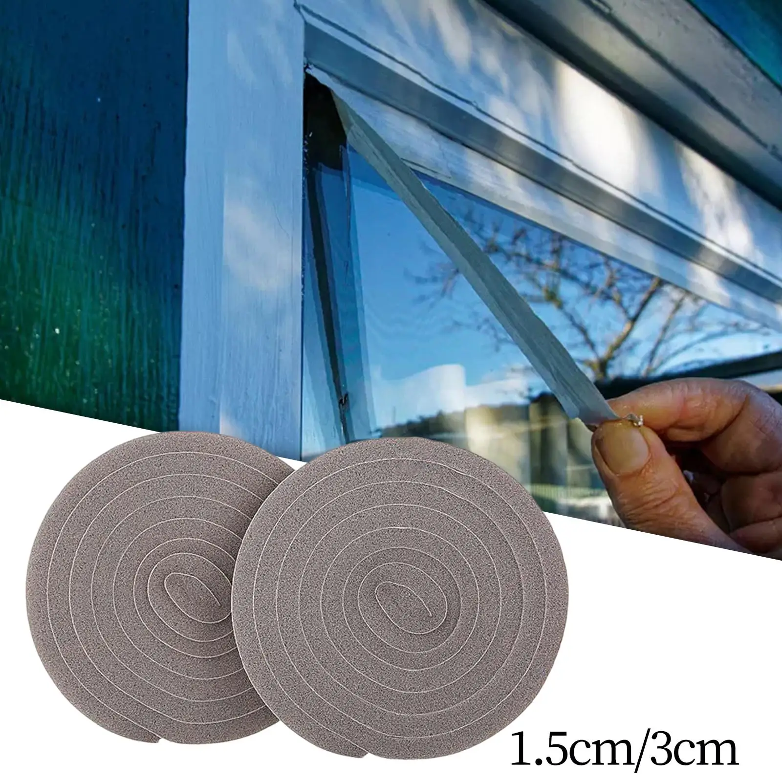 6.56ft Door Sealing Strip High Density Home Window Door Seal Weatherproof
