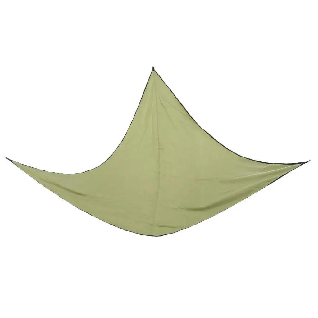 Triangle Sunshade Tent Tarp Beach Awning Canopy Camping