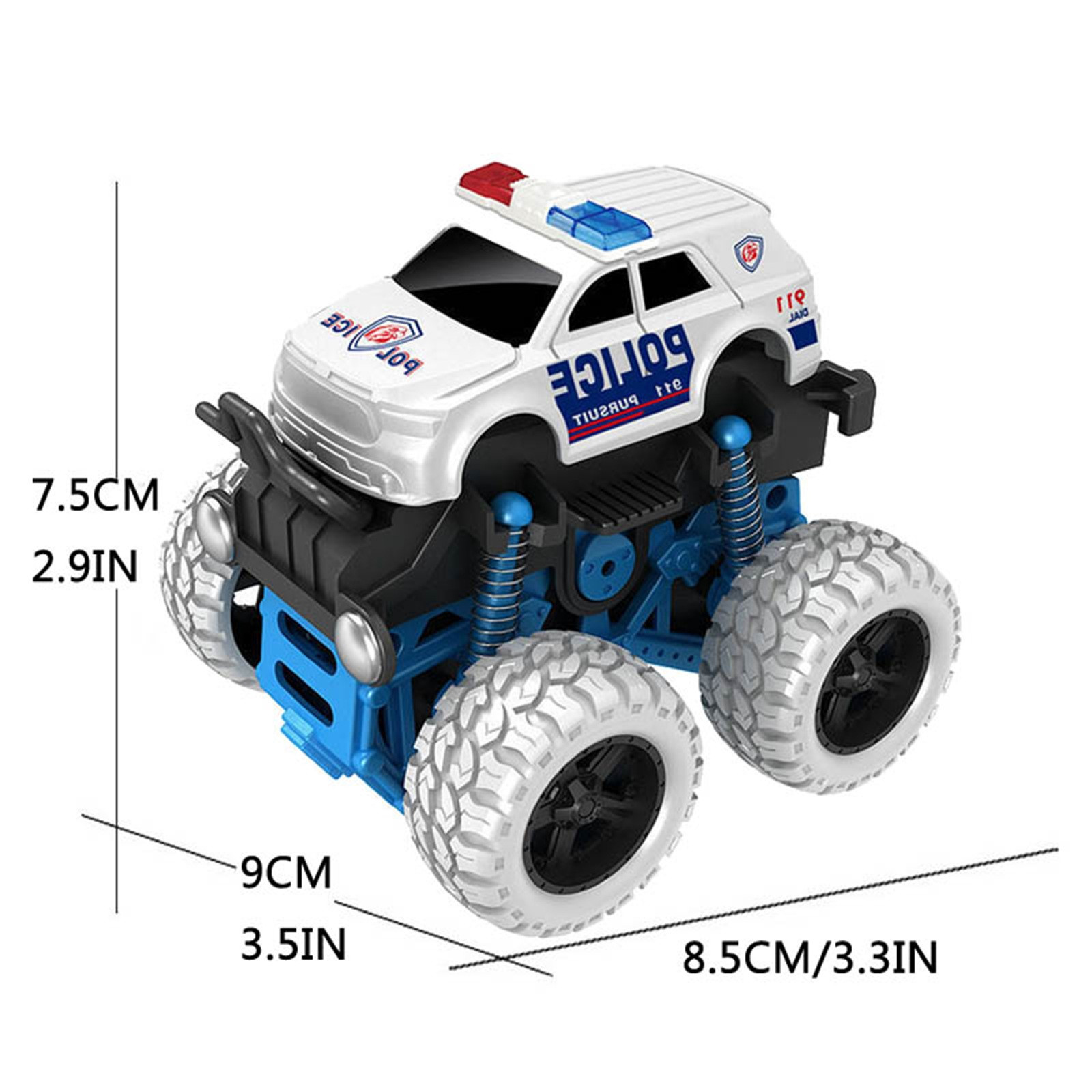 Стильные Детские полицейские автомобили, игрушки, грузовик, инерционный  внедорожник, фрикционные силовые автомобили для маленьких мальчиков, Супер  ...