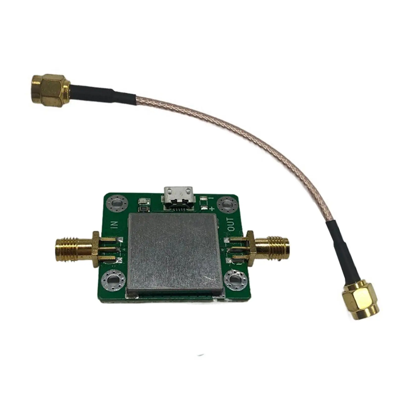 20dB Power amp Durable Portable Short Modulation Transmission Applications Ham Radio Amplification Display Digital