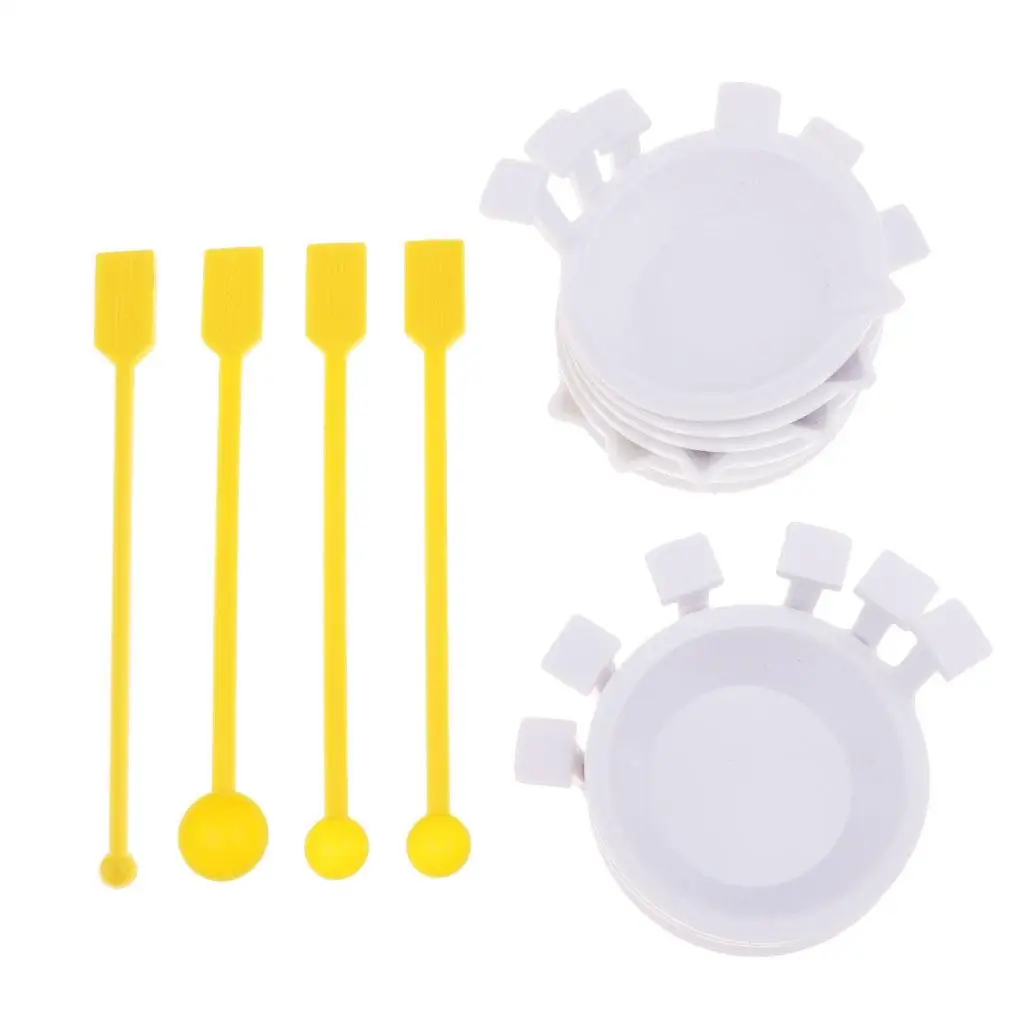  Reusable Assorted Reusable Paint And Stirrer Pallet (1)