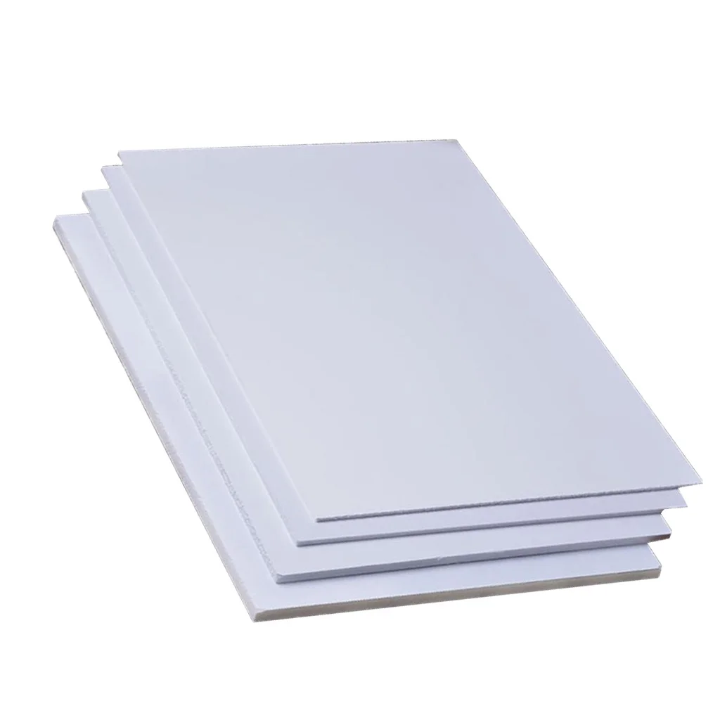 White PVC Sheets Building Model Display DIY Craft 2mm / 3mm Thick