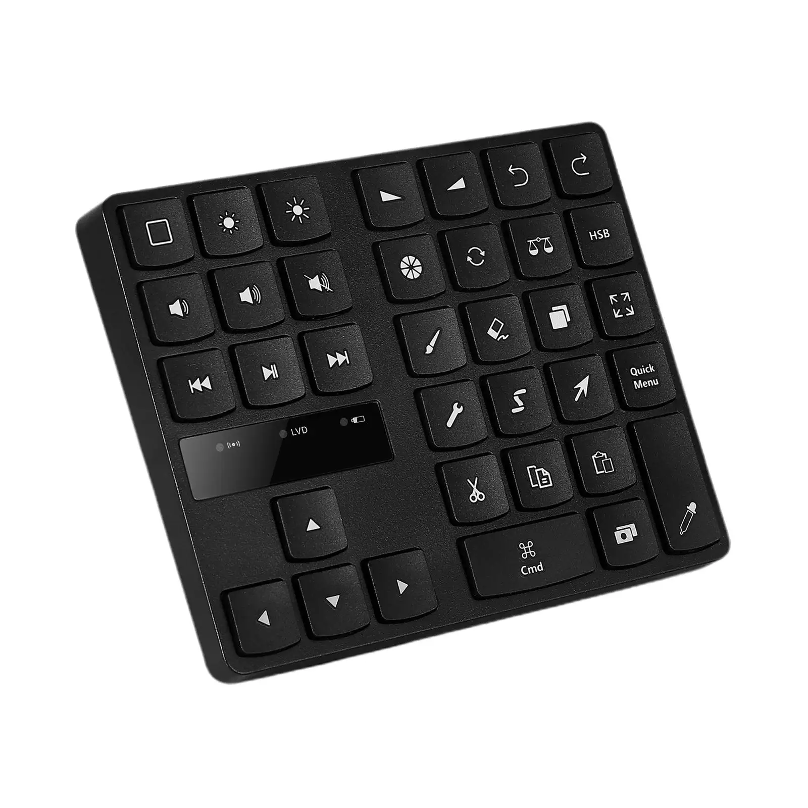 Portable Painting Keyboard Lightweight Durable Direction Key for PC Tablet Traveling