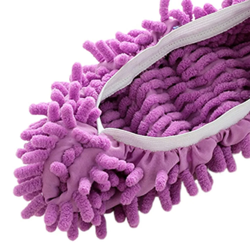 Description Picture 6 of itemMulti-Function Home Dust Cleaner Mop Rag Slippers Shoes Cover Soft Removable Washable Floor Clean Slippers For Woman Men