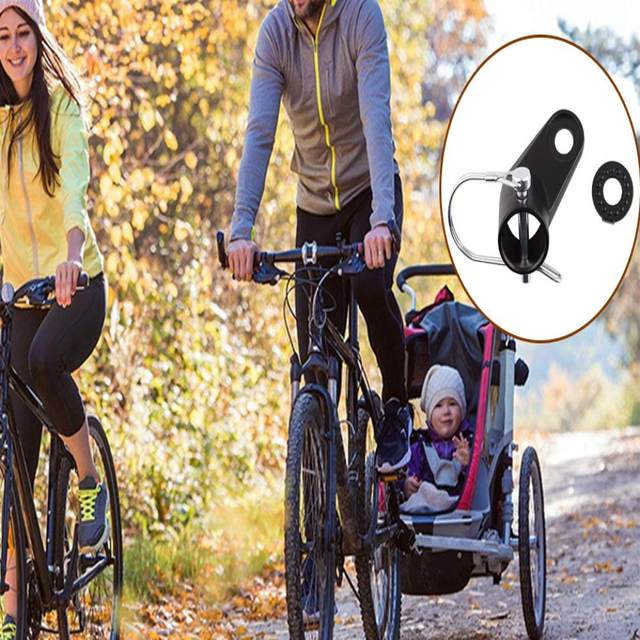 Gancio Traino Bicicletta - Adattatore Rimorchio Con Perno