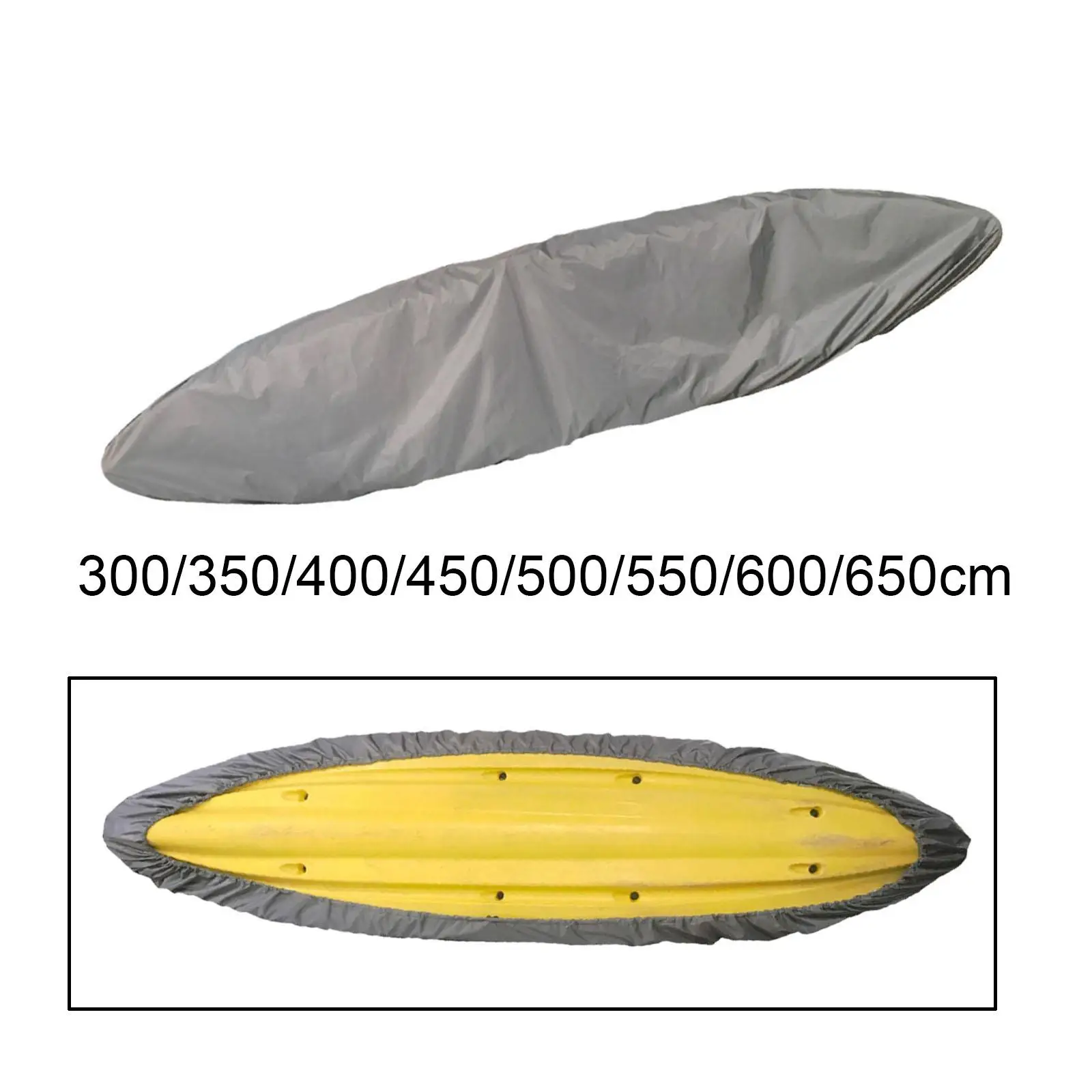Kayak Cover Waterproof Canoe Cover Protector Oxford Cloth Boat Storage Cover